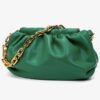CHUNKY CHAIN HANDLE BAG (GREEN)