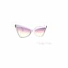 CLASSIC CAT EYE SHADES (WHITE) - Image 2