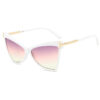 CLASSIC CAT EYE SHADES (WHITE)
