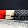 DIAMOND QUILTED CHAIN SHOULDER BAG (RED) - Image 3